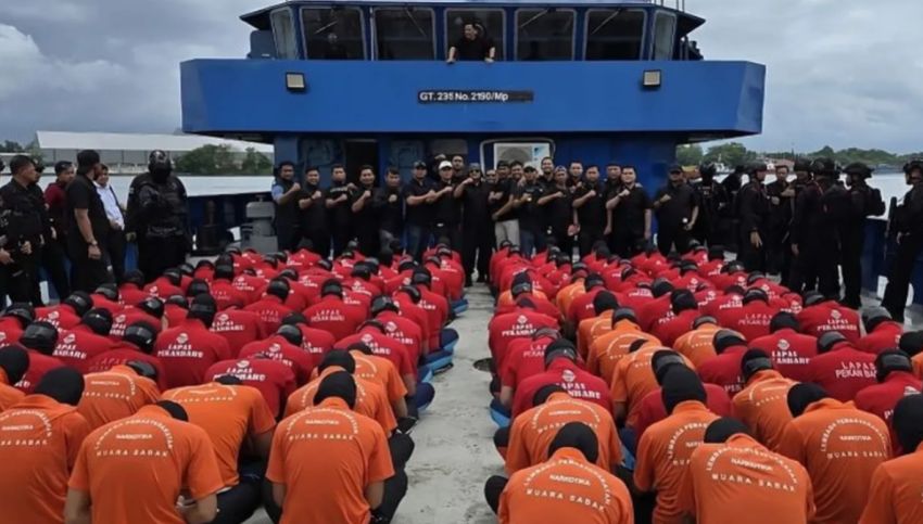 130 Napi High Risk Dipindahkan ke Nusakambangan, Ditjenpas Fokus Zero Narkotika dan Keamanan