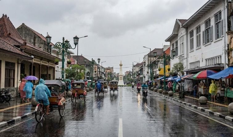 Hujan Ringan Berpotensi Guyur Seluruh Wilayah DIY, Suhu Capai 32 Derajat