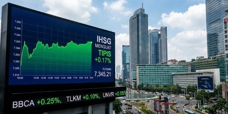 IHSG Senin Pagi: Menguat Tipis, Volume Transaksi Rp 2,61 Triliun