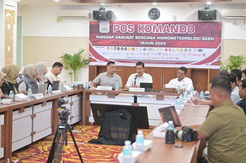 Masa Tanggap Darurat Diperpanjang hingga 22 Januari, Sekda Aceh Paparkan Strategi Quick Win 14 Hari dan Program 30 Hari untuk Pemulihan Pascabencana