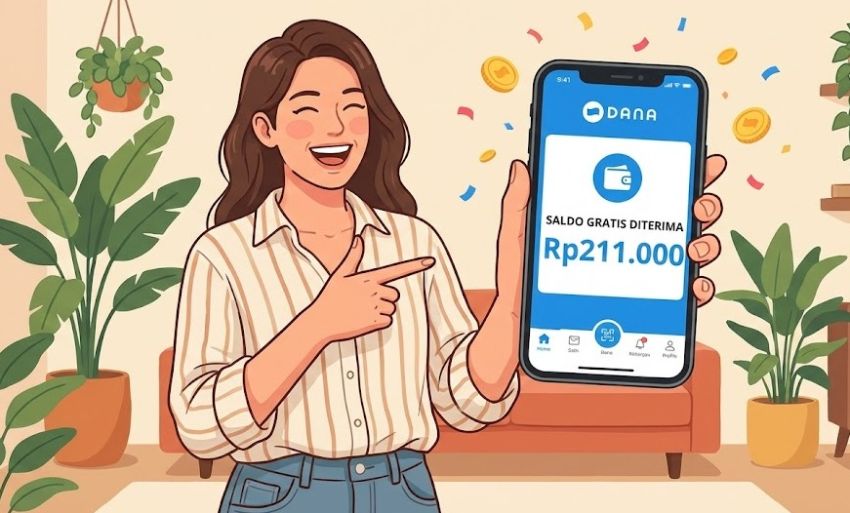 DANA Kaget Cair Hari Ini! Klaim Saldo Gratis Rp211.000, Ini Syaratnya