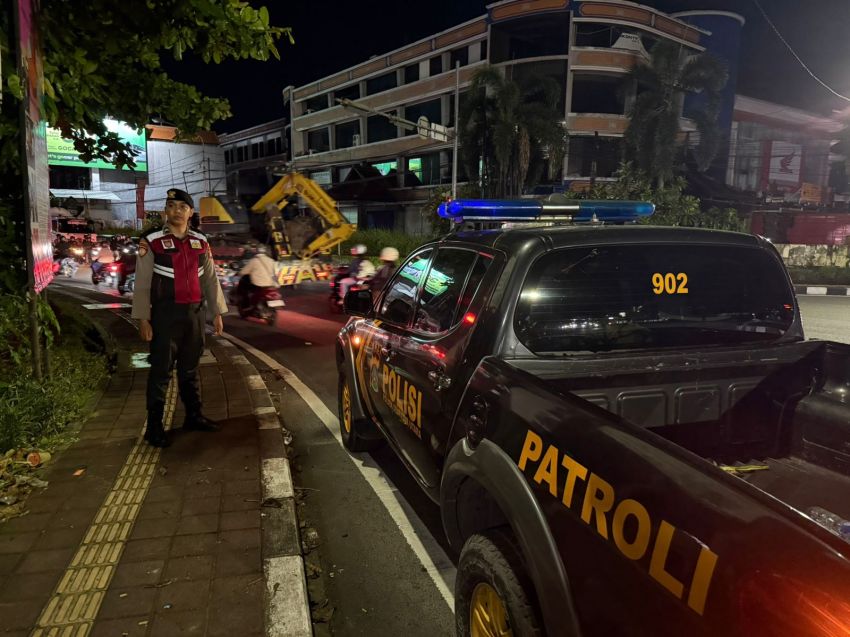 Patroli KRYD Polsek Denpasar Utara, Wilayah Tetap Aman dan Kondusif