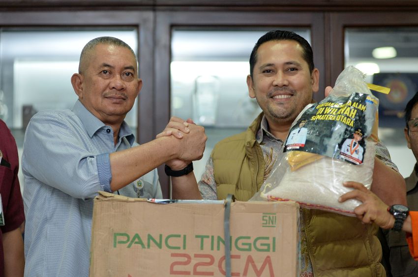 Seragam Sekolah hingga Alat Masak, Pemprov Sumut Terima Bantuan Bencana Rp135,6 Juta dari Merangin: Sangat Dibutuhkan