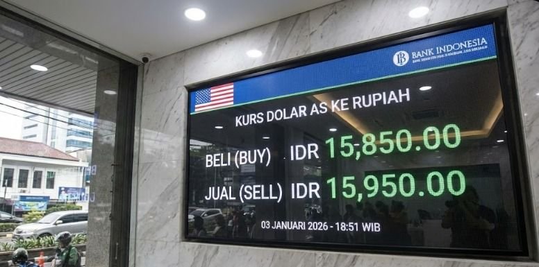 Dolar AS Menguat, Rupiah Awal 2026 Bertahan di Rp 16.670