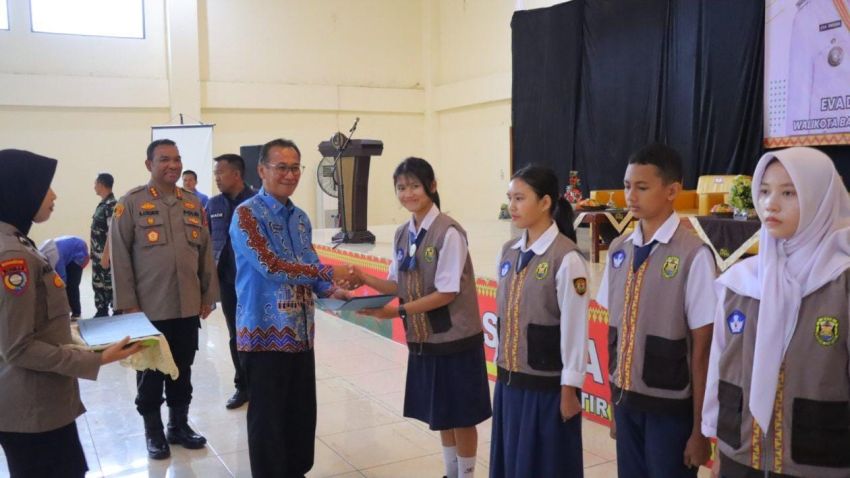 Satgas Retina Angkatan II Dideklarasikan, Polresta Bandar Lampung Libatkan Pelajar Cegah Narkoba dan Kekerasan di Sekolah