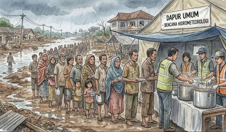 Gizi Perempuan dan Anak Korban Banjir