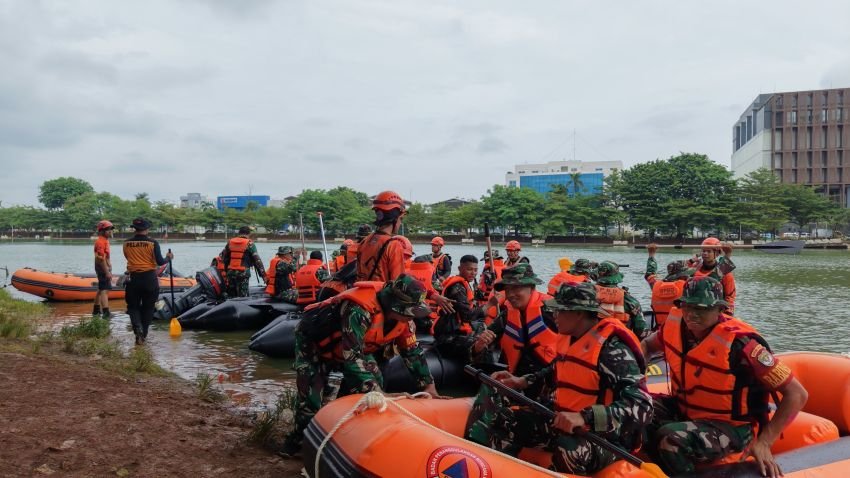 Kodim 0502/Jakarta Utara Gelar Pelatihan LCR Bersama BPBD DKI untuk Kesiapsiagaan Bencana