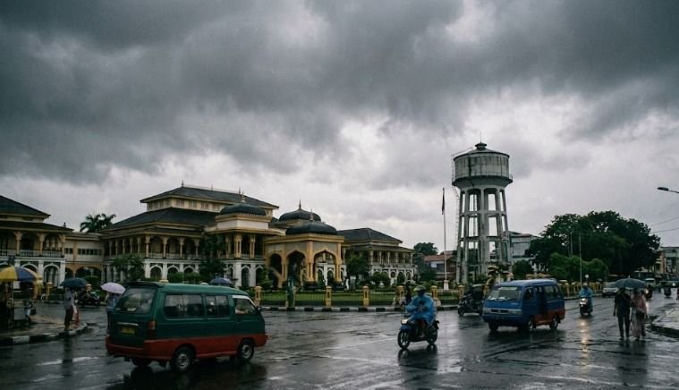 Cuaca Berawan hingga Kabut Asap Selimuti Sejumlah Wilayah Sumatera Utara