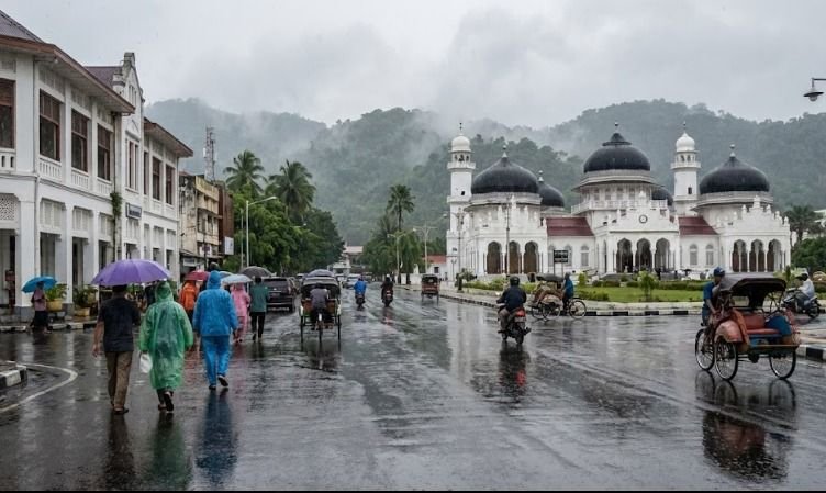Hujan Ringan Dominasi Cuaca Aceh, Sabang Berpotensi Diguyur Hujan Sedang
