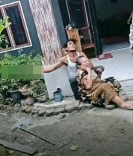 Aksi Mencekam di Labusel: Lansia Disandera Pemuda Bersenjata Parang