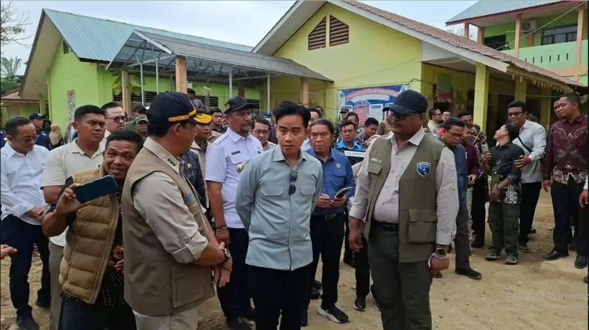 Wapres Gibran Rakabuming Tinjau Rumah Hunian Sementara, Sekolah, dan RSUD di Aceh Tamiang Pascabencana