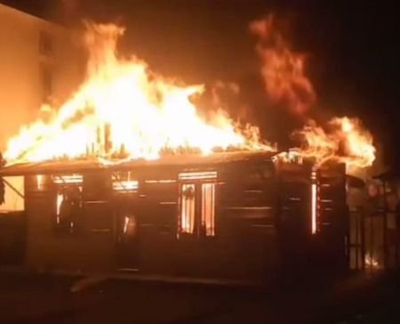 Satu Unit Rumah di Padangsidimpuan Ludes Terbakar, Kerugian Ditaksir Capai Rp50 Juta