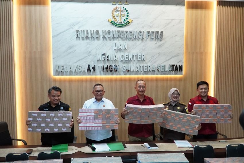 Penyitaan dan Pengembalian Dana, Kejati Sumsel Pulihkan Rp616,5 Miliar Keuangan Negara