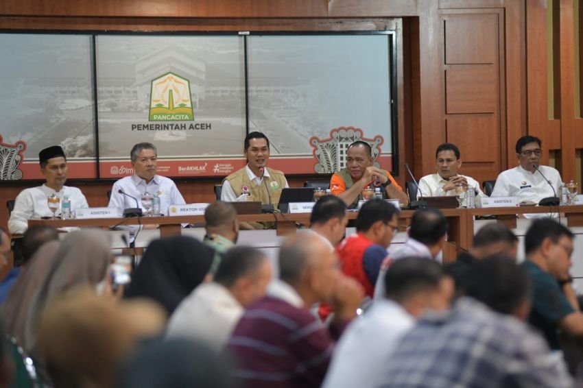 Pemerintah Aceh Susun Dokumen Rencana Rehabilitasi dan Rekonstruksi Pascabencana, Target Rampung Januari 2026