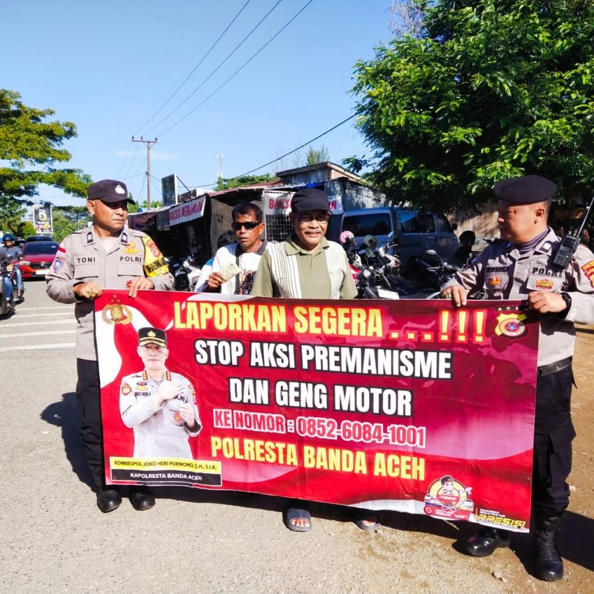 Polsek Jaya Baru Tindak Tegas Premanisme, Ciptakan Suasana Aman di Pasar Mini Lam Jame