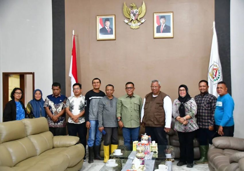 Bupati Tapanuli Tengah Gandeng Akademisi USU untuk Pulihkan Lingkungan dan Ekonomi Pascabencana