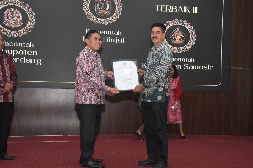 Pemkab Deli Serdang Raih Penghargaan Pengelolaan Aset Terbaik dari DJKN