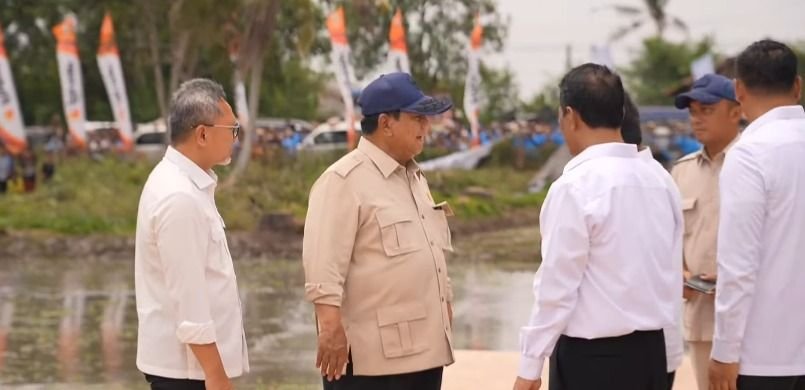 Indonesia Resmi Capai Swasembada Pangan, Prabowo Tinjau Panen Raya di Karawang