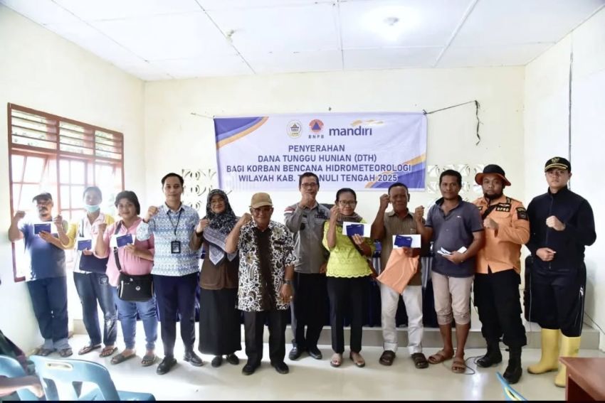 Bangkit Pasca-Bencana, 68 KK Korban Longsor Sitahuis Terima Dana Tunggu Hunian Tahap I