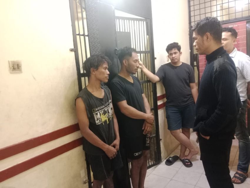 Polsek Medan Baru Bekuk Pelaku Pencurian AC dan Mesin di Salon Medan, Kerugian Rp 38 Juta