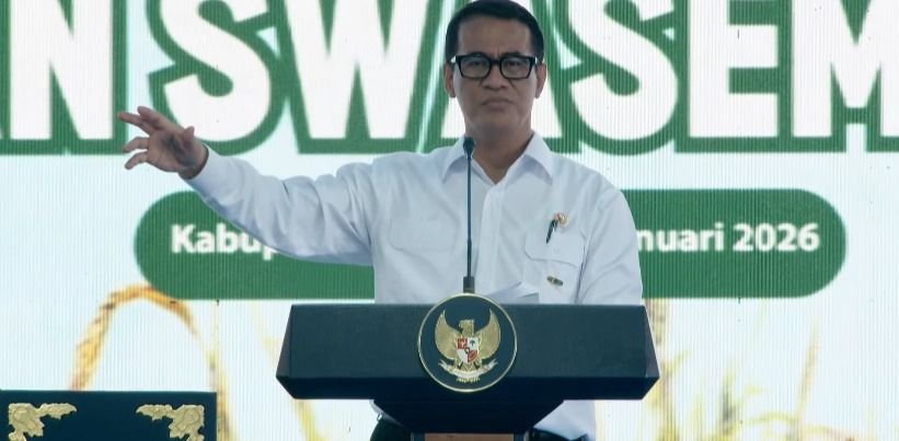 Target Swasembada Pangan Dipangkas Jadi 1 Tahun, Mentan Ngaku Stres