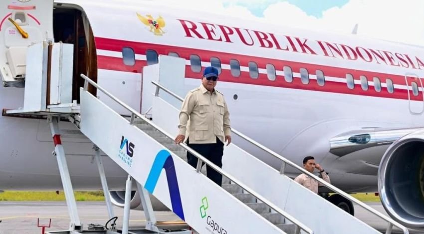 Awal Tahun, Prabowo Terbang ke Aceh Tamiang Pantau Pembangunan Hunian Korban Bencana