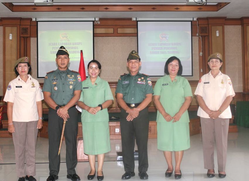Pensiun dan Penghargaan: 3 Personel Kodim 1611/Badung Resmi Tamat Tugas