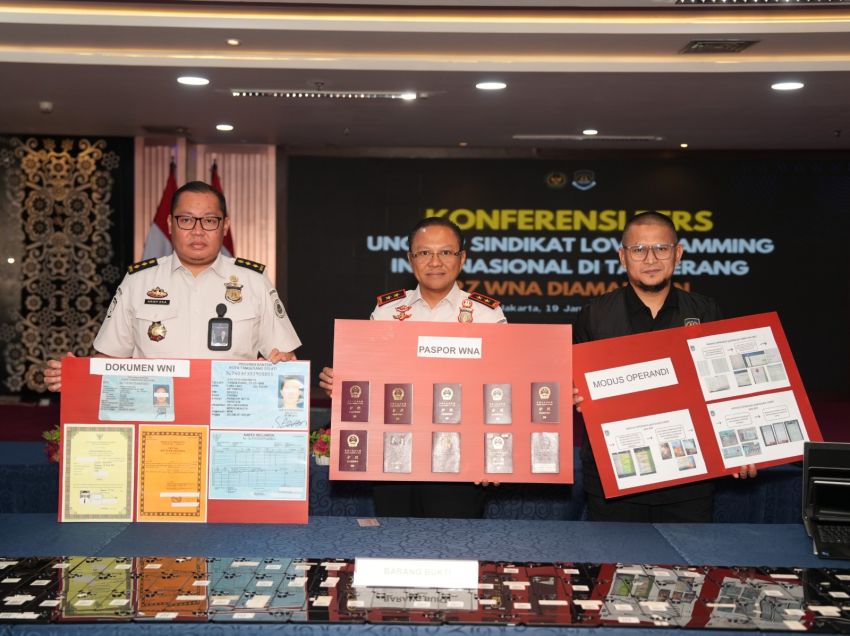 Pakai AI untuk Menipu Cinta, 27 WNA Sindikat Love Scamming Diciduk Imigrasi