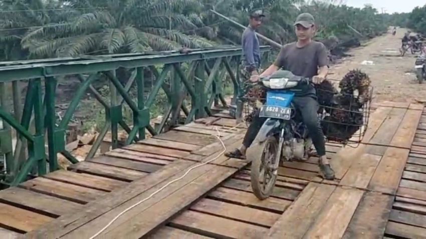TNI Rampungkan Jembatan Bailey, Desa di Aceh Utara Kembali Terhubung