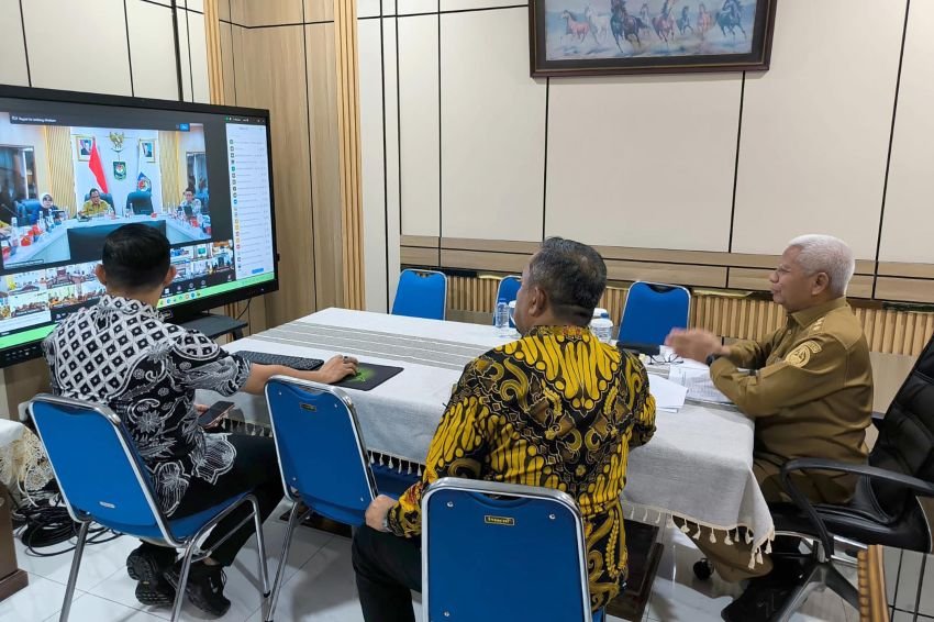 Wagub Sumut dan Mendagri Koordinasi Percepatan Pemulihan Wilayah Terdampak Bencana