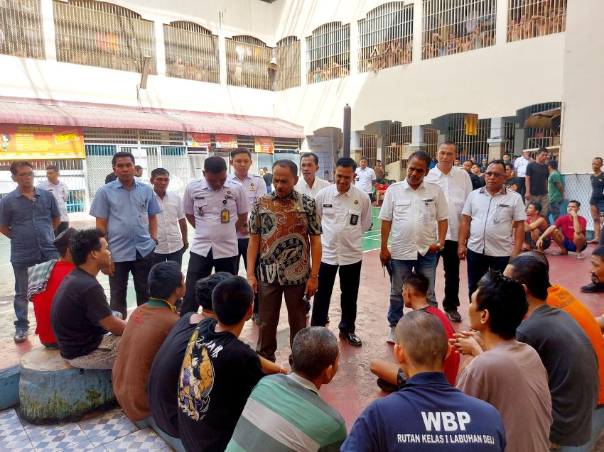 Maruli Siahaan Apresiasi Langkah Tegas Kanwil Pemasyarakatan Sumut di Rutan Kabanjahe, Barang Terlarang Warga Binaan Dimusnahkan