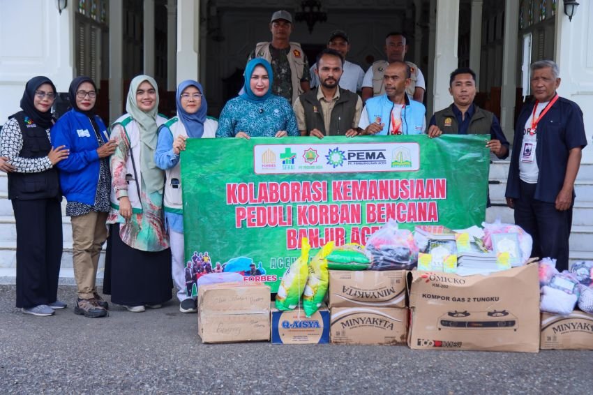 Ketua TP PKK Aceh Apresiasi Peran Relawan Tanggap Darurat Bencana: Penyemangat Masyarakat