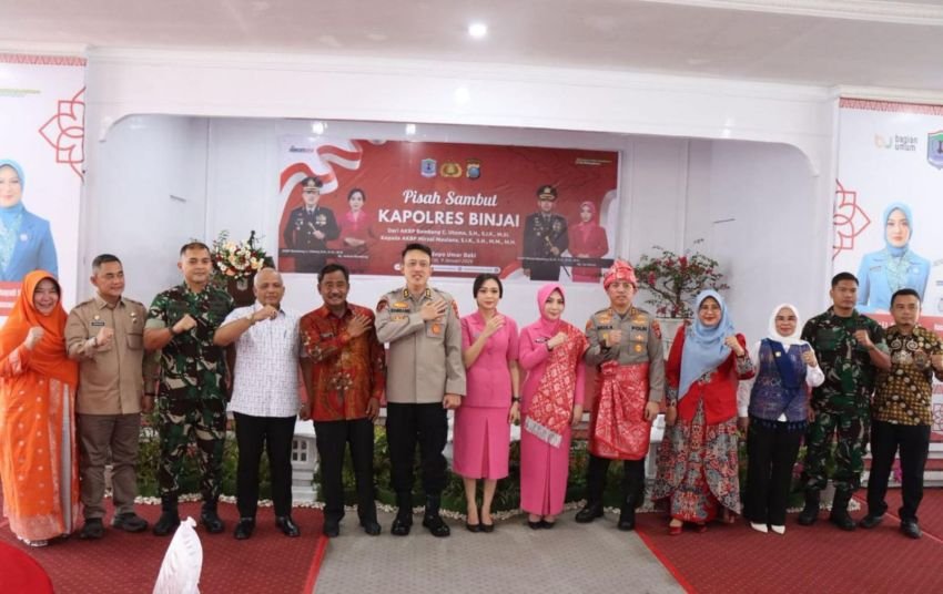 Pisah Sambut Kapolres Binjai, Wali Kota Tekankan Sinergi Jaga Keamanan Kota