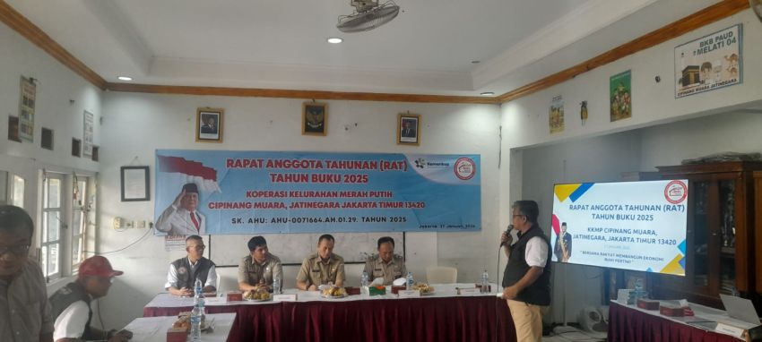 Bersama Rakyat, Koperasi Merah Putih Cipinang Muara Gelar RAT 2025 untuk Perkuat Ekonomi Lokal