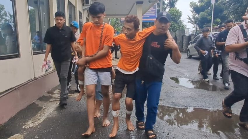 Tak Kapok! Empat Residivis Spesialis Curi Motor di Masjid Ditangkap Polsek Sunggal