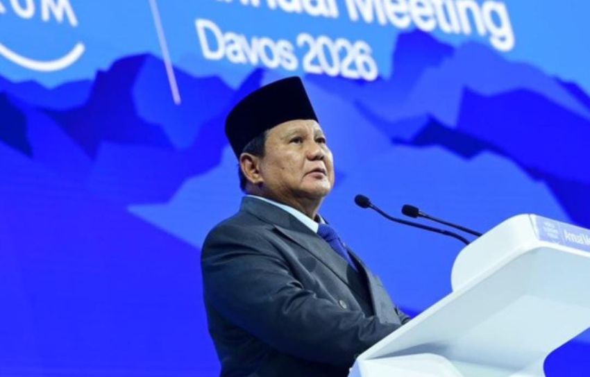 Prabowo di WEF 2026 Swiss, Akui Masih Banyak Rakyat Indonesia Tinggal di Gubuk dan Makan Nasi Garam