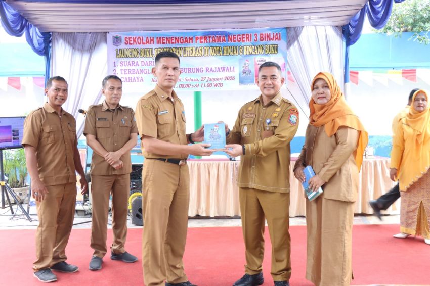 Generasi Cerdas Berawal dari Buku: Pesan Sekda Binjai pada Pelajar dan Masyarakat