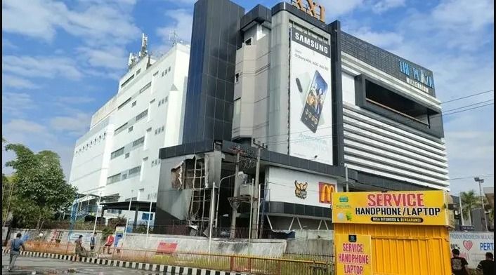 Plaza Millenium Medan Terbakar Pagi Hari, Damkar Pastikan Tidak Ada Korban Jiwa