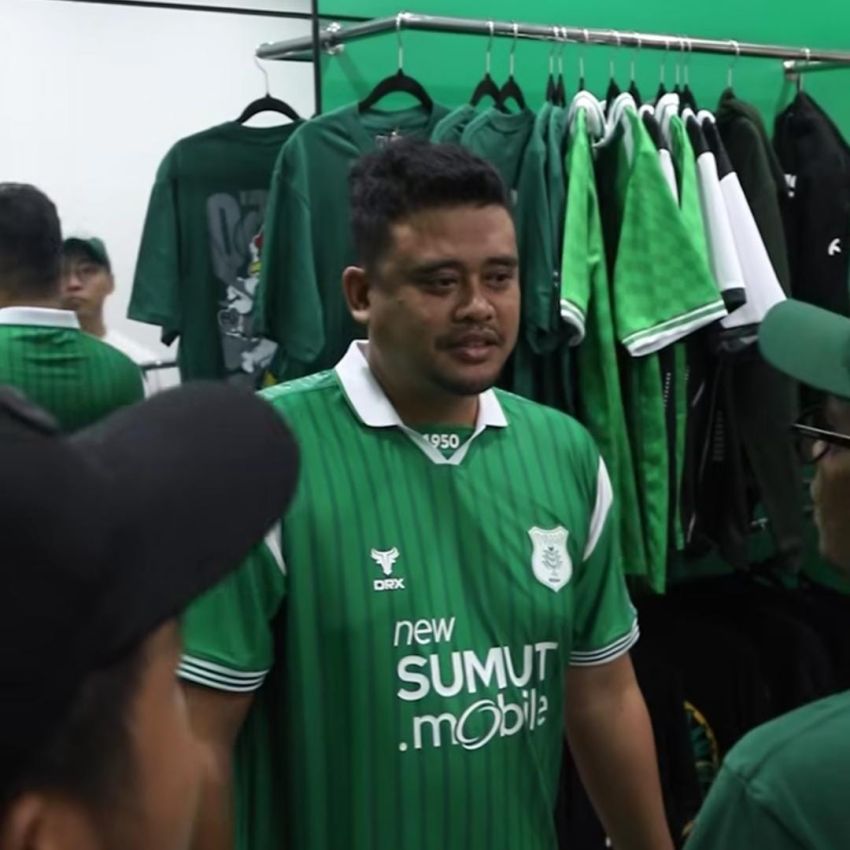 Bobby Nasution Dorong Suporter Beli Merchandise Resmi PSMS untuk Perkuat Tim Ayam Kinantan