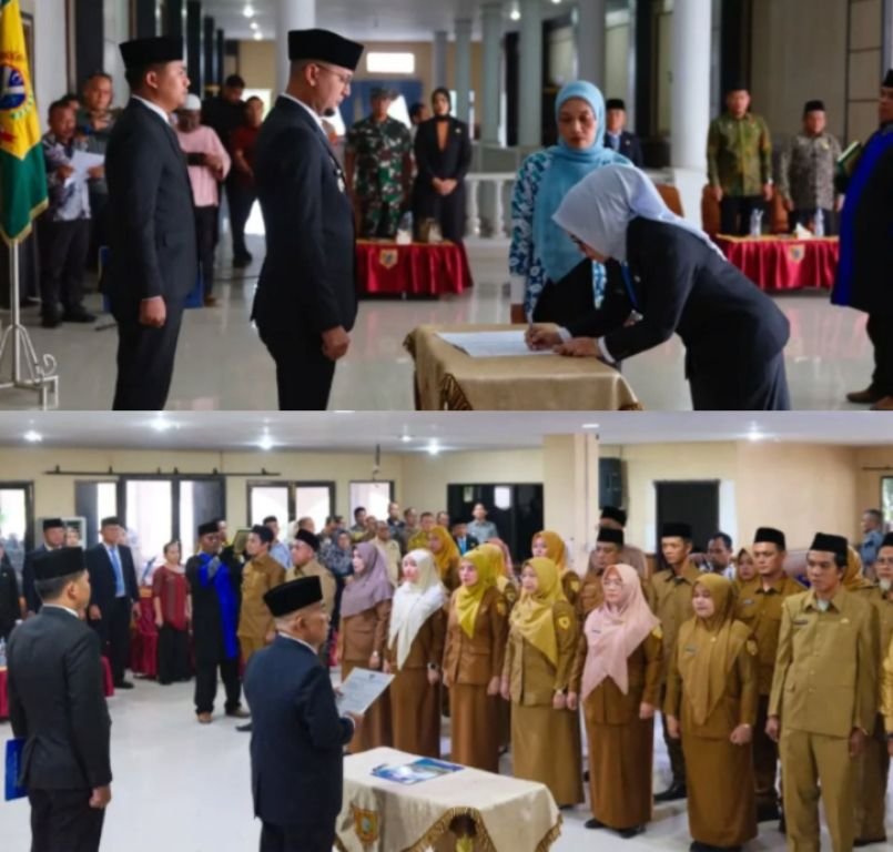 Labuhanbatu Selatan Perkuat Struktur Birokrasi, Bupati dan Wabup Lantik Puluhan Pejabat: Pelayanan Publik Berkualitas Jadi Fokus Utama