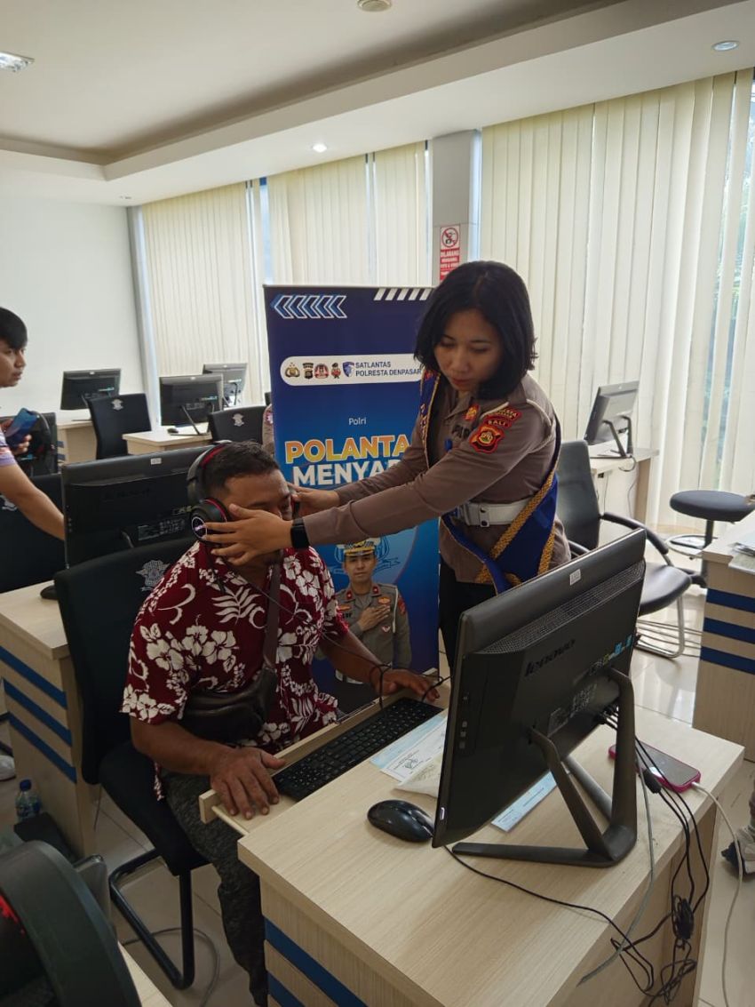 Humanis dan Profesional, Satpas SIM Pastikan Ujian Teori Berjalan Lancar