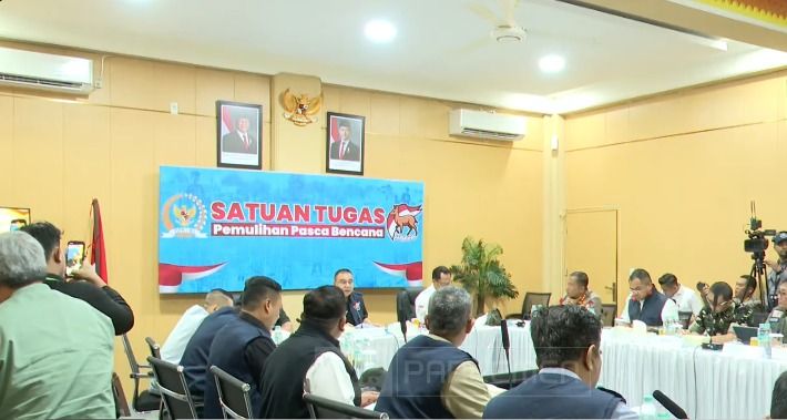 Wakil Ketua DPR Sufmi Dasco Pimpin Rakor Percepatan Rehabilitasi Aceh