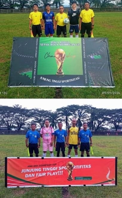 Imbang Dramatis! Harapan Putra vs Mabes FC Tuntas 1-1 di Turnamen Peduli Sepak Bola U-17 Padangsidimpuan