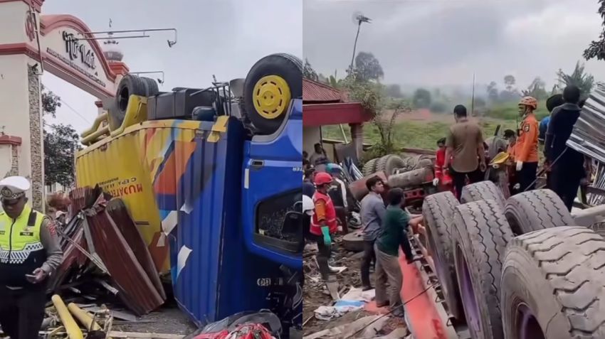 Kecelakaan Beruntun di Jalur Padang Panjang&ndash;Bukittinggi, Enam Orang Tewas