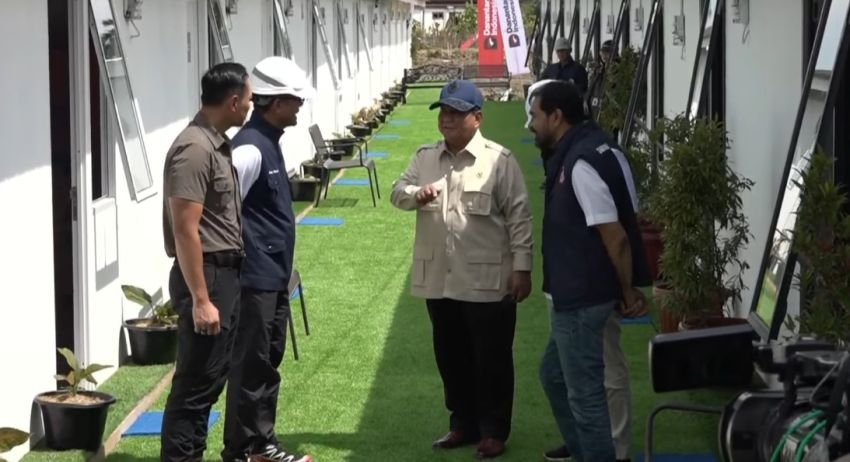 Prabowo Puas Tinjau Huntara Danantara di Aceh Tamiang: &ldquo;Luar Biasa&rdquo;