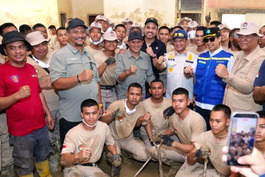 Wagub Aceh Dampingi Mendagri Pimpin Apel Satgas Percepatan Pemulihan Pascabencana, Fokus Layanan Publik dan Ekonomi Masyarakat