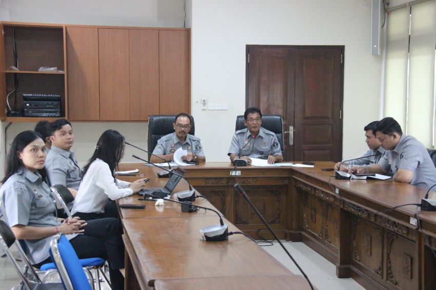 Optimalisasi PNBP Jaminan Fidusia, Kemenkum Bali Gelar Rapat Koordinasi Satgas