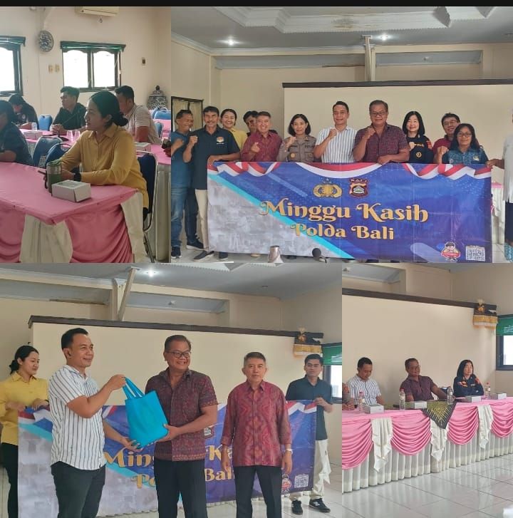 Polda Bali Dorong Pariwisata Aman dan Nyaman Melalui Program Minggu Kasih
