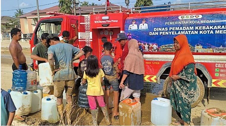 Misi Kemanusiaan: Damkarmat Medan Relakan Liburan Demi Pemulihan Aceh Tamiang