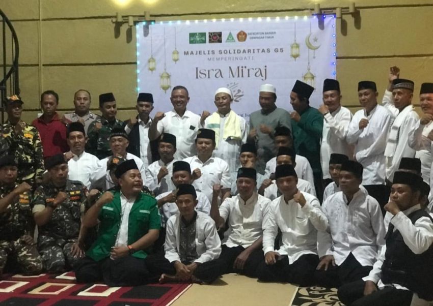 Kapolsek Denpasar Timur Hadiri Peringatan Isra Miraj, Tegaskan Pentingnya Sinergi Polri dan Masyarakat Jaga Kamtibmas